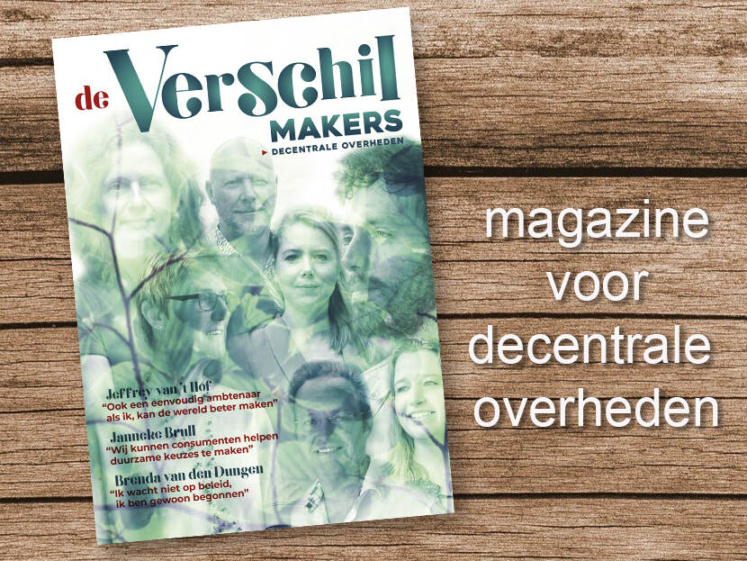 Magazine Verschilmakers voor decentrale overheden