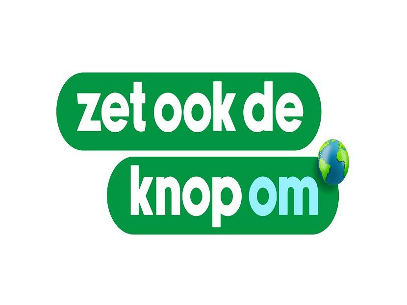 Logo van de campagne Zet ook de knop om